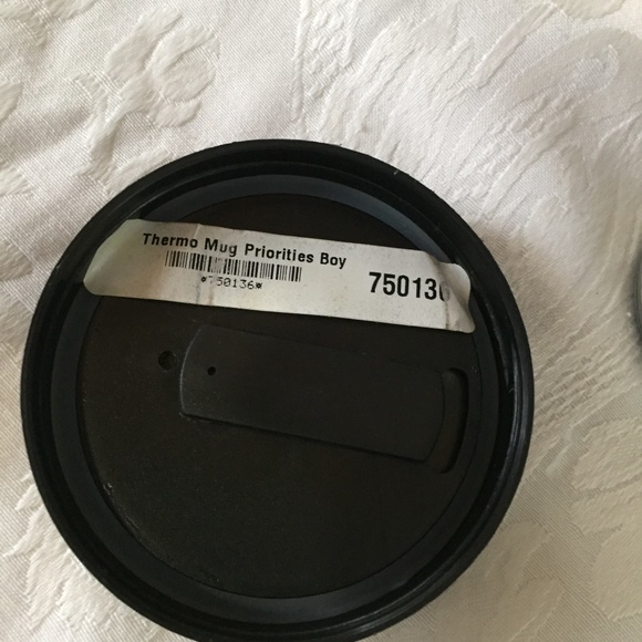 set of 2 SUCCESSORIES 1996 TRAVEL LIDDED MUGS PRIORITIES " FOLLOW YOUR DREAMS " - Picture 5 of 12